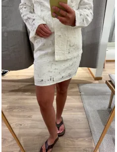 VIANVO HW TAILORED SKIRT