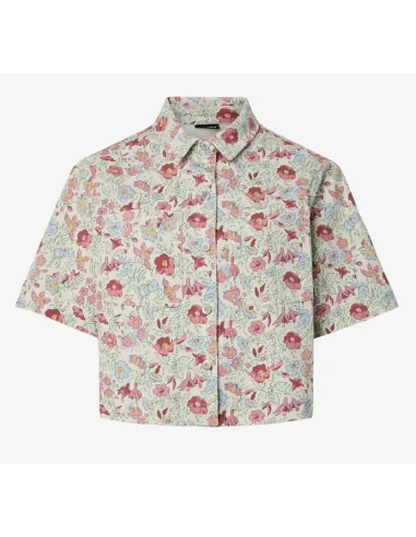 PCSALUME SS DENIM SHIRT