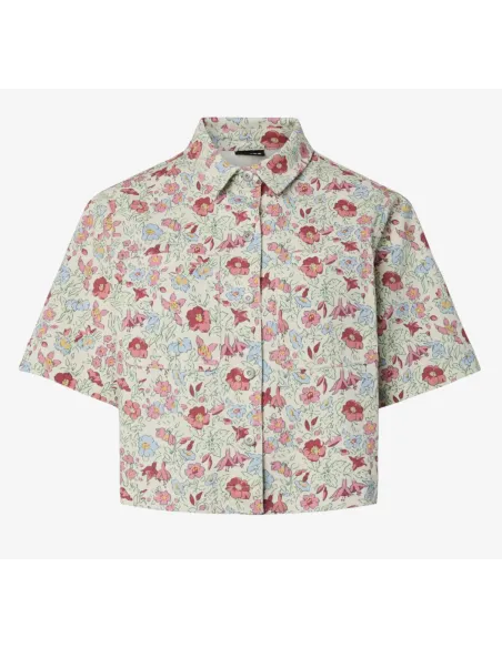 PCSALUME SS DENIM SHIRT