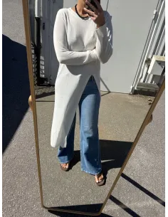 VMBENITA LS LONG KNIT PULLOVER