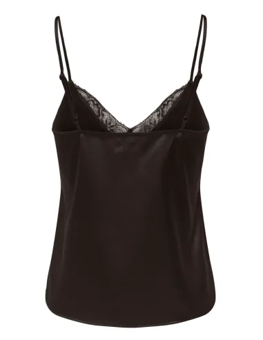 ONLFARAYA STRAP LACE SATIN TOP