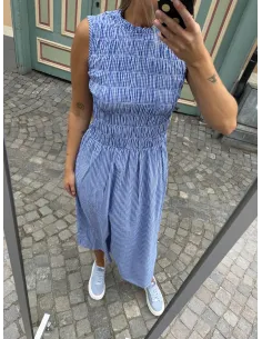 ONLTAMARI SMOCK CHECK DRESS