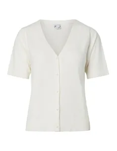 PCNORA SS V-NECK KNIT CARDIGAN 2