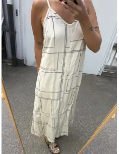 OBJFRAME SINGLET DENIM DRESS