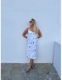 JDYADA S/L MIDI DRESS