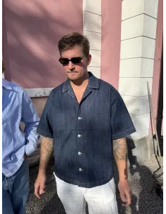 ONSWAYNE S/S DB 7354 AZG DNM SHIRT