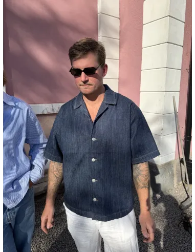 ONSWAYNE S/S DB 7354 AZG DNM SHIRT