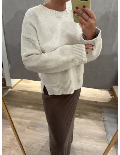 OBJSIMA L/S KNIT PULLOVER