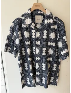 ONSCAIDEN REG FIT AOP LINEN BLEND