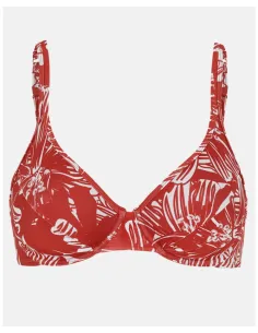 Ulricehamn bikini bra RED FLOWERS