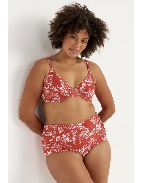Ulricehamn bikini bra RED FLOWERS