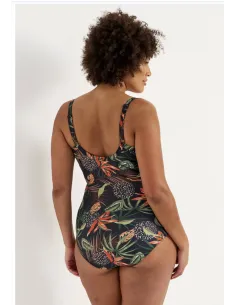 Samui shaping swimsuit DARK TROPICAL 2
