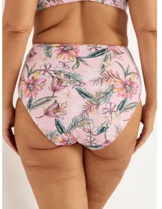 Verona high bikini brief PINK FLOWERS 2