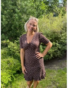 ONLMOLLY S/S V-NECK DRESS JRS NOOS