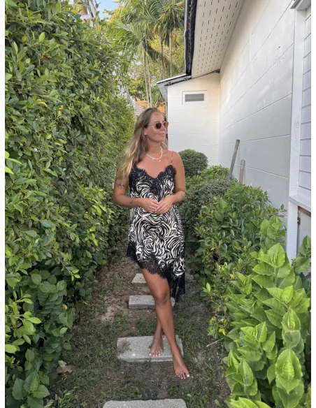 VITONE S/L LACE DRESS