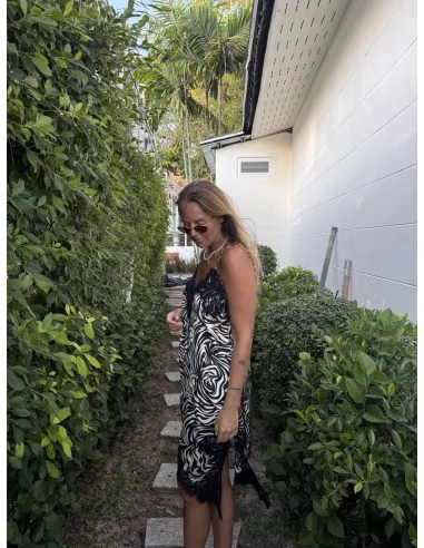 VITONE S/L LACE DRESS