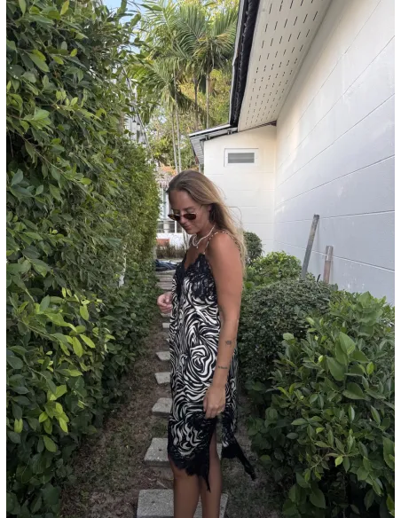 VITONE S/L LACE DRESS