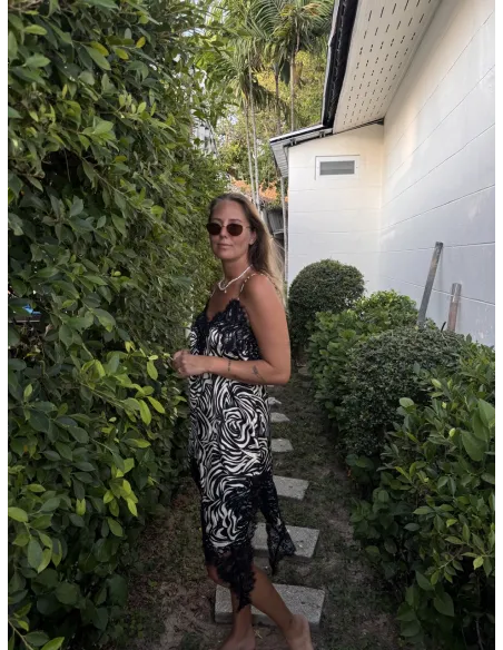VITONE S/L LACE DRESS