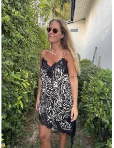 VITONE S/L LACE DRESS