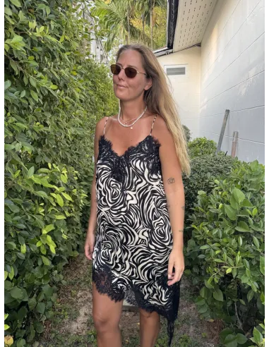 VITONE S/L LACE DRESS