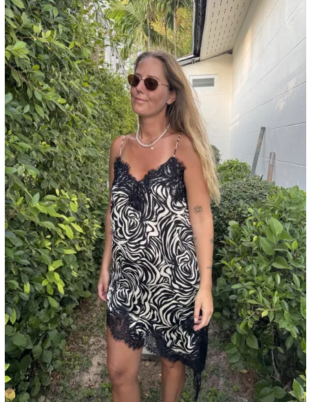 VITONE S/L LACE DRESS