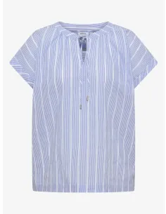 Cecil Randig Blus Med Knyt