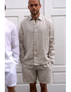JPRBLALAWRENCE LINEN LS SHIRT 2