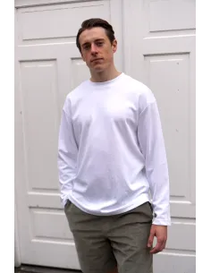 SLHLOOSEOSCAR LS O-NECK TEE NOOS