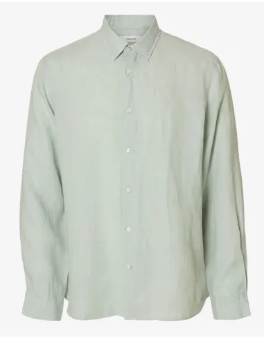 SLHREGKYLIAN-LINEN SHIRT LS CLASSIC