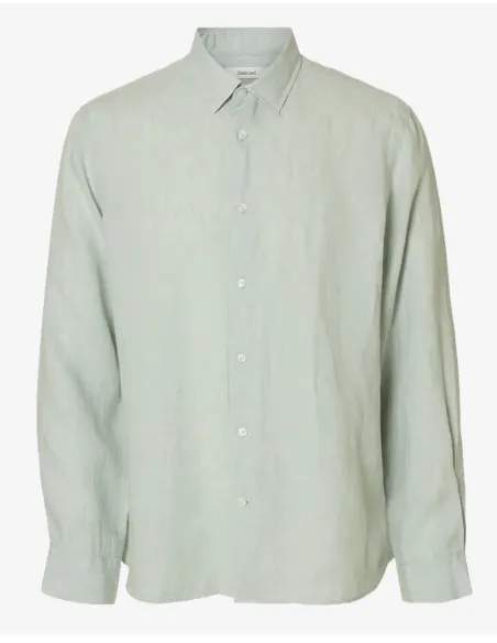 SLHREGKYLIAN-LINEN SHIRT LS CLASSIC