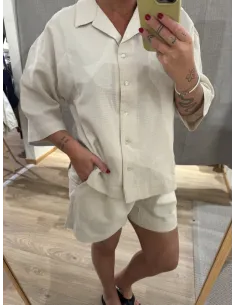 JXGLOBAL WAFFLE RESORT SHIRT 2