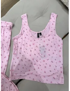 VMESTHER AOP SL U-NECK TOP 2