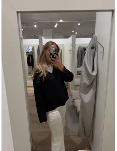 OBJREYNARD V-NECK PULLOVER 2