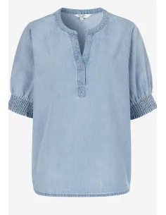 Lea denim top 2