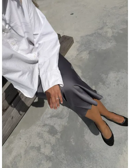VIELLETTE HW MIDI SKIRT - NOOS