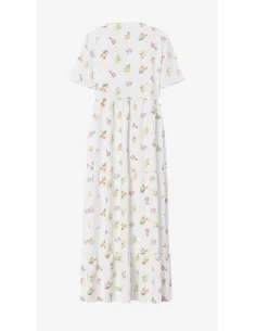 PCEVIE SS ANKLE DRESS WVN NOOS 2