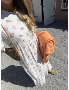 PCEVIE SS ANKLE DRESS WVN NOOS