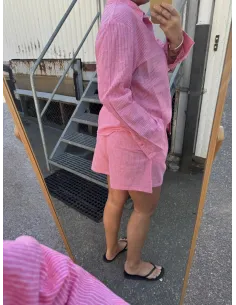JDYMILA LINEN HW SHORTS 2