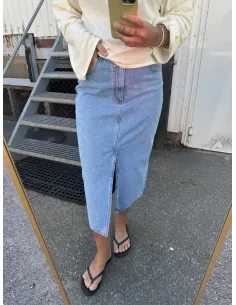 ONLBIANCA MIDI SKIRT DNM