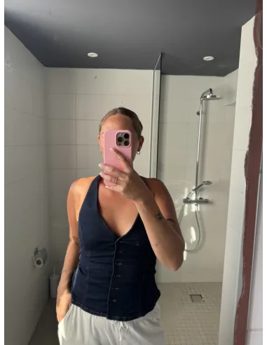 PCDAISY HALTERNECK TOP