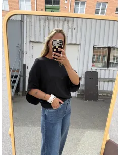 VMALVA 3/4 O-NECK TOP