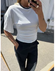 AWNAVARO 2/4 O-NECK TOP NOOS