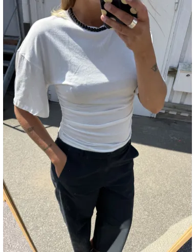 AWNAVARO 2/4 O-NECK TOP NOOS