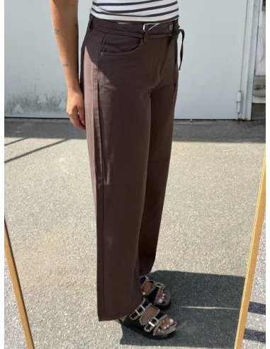OBJROSIE MW WIDE JEANS NOOS