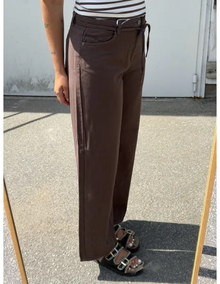 OBJROSIE MW WIDE JEANS NOOS