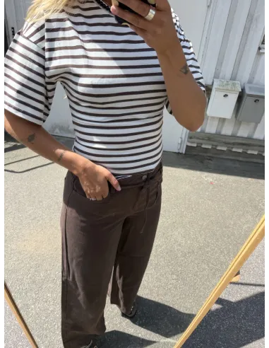 OBJROSIE MW WIDE JEANS NOOS