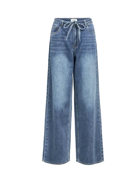 OBJROSIE MW WIDE JEANS NOOS