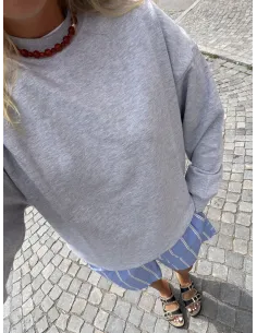 JXCORA OVERSIZE LS CREW
