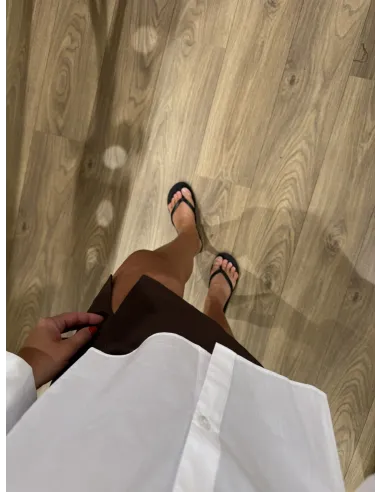 PCBOZZY HW SLIT SKIRT NOOS