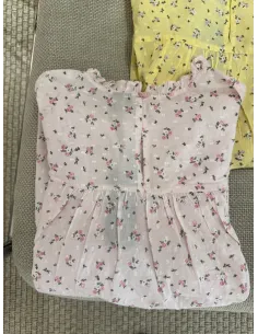 VMTRINE SL LACE TOP WVN NOOS